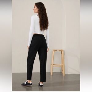 ATHLETA Brooklyn Lined Pant | Black 2 #467191 size 14 NWOT